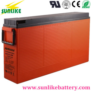 High Cycles 12V200ah Front Terminal Telecom Access Solar Lead-Acid Battery