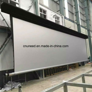 5.1m Width High Flame Retardant Large Outdoor Projection Screens Fabric